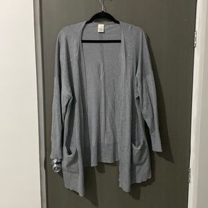 Terra & Sky 1x Gray Grey Cardigan